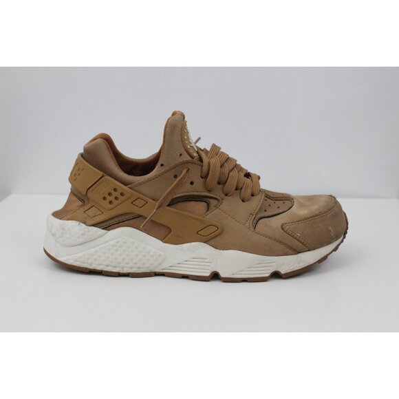 Nike Men Shoes Huarache Flax Nike Air Athletic Low 318429 202 Brown Sz 10 - Picture 11 of 16